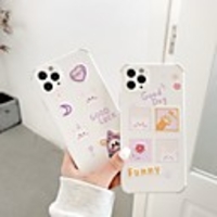 Case For iPhone 11 Pattern Back Cover Word Phrase Animal Cartoon TPU Case For iPhone 11 Pro Max / SE2020 / XS Max / XR XS 7 / 8 7 / 8 plus