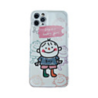 Case For iPhone 11 Pattern Back Cover Word Phrase Cartoon TPU Case For iPhone 11 Pro Max / SE2020 / XS Max / XR XS 7 / 8 7 / 8 plus