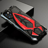 Case for iPhone 11 Pro Max Mobile Phone Case Metal Three Anti-shell 11 Protective Cover for XS Max Metal Frame Anti-fall XR Waterproof Construction Site Three Anti-male Frosted All-inclusive