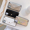 Case For iPhone 11 Pro Max/11 Pro/11/XS Max/XR/X/XS/8P/7P/6SP/8 7 /6S Card Holder / Shockproof Back Cover Lines / Waves / Solid Colored PU Leather