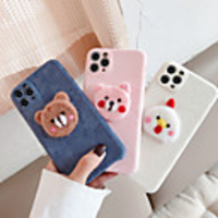 Case For iPhone 11 Shockproof Back Cover Animal / Cartoon / 3D Cartoon TPU For Case 7/8/7P/8P/X/XS/XS MAX/SE 2020/11 PRO/11PRO MAX