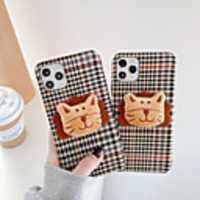 Case For iPhone 11 Shockproof Back Cover Animal / Cartoon TPU For Case 7/8/7P/8P/X/XS/XS MAX/SE 2020/11 PRO/11PRO MAX