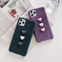 Case For iPhone 11 Shockproof Back Cover Heart TPU For Case 7/8/7P/8P/X/XS/XS MAX/SE 2020/11 PRO/11PRO MAX