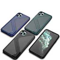 Case For iPhone 11 Shockproof Back Cover Lines / Waves / Solid Colored TPU Case For iPhone 11 Pro/11 Pro Max /XS/XS Max/XR/6 7 8 Plus/SE 2020