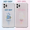 Case For iPhone 11 Shockproof Back Cover Solid Colored / Cartoon TPU For Case 7/8/7P/8P/X/XS/XS MAX/SE 2020/11 PRO/11PRO MAX