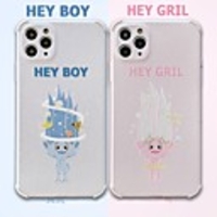 Case For iPhone 11 Shockproof Back Cover Solid Colored / Cartoon TPU For Case 7/8/7P/8P/X/XS/XS MAX/SE 2020/11 PRO/11PRO MAX