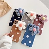 Case For iPhone 11 Shockproof Back Cover Solid Colored / Flower TPU For Case 7/8/7P/8P/X/XS/XS MAX/SE 2020/11 PRO/11PRO MAX
