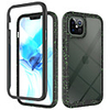 Case For iPhone 11 Shockproof Transparent Back Cover Transparent Solid Colored Geometric Pattern TPU Acrylic PC Case For iPhone 11 Pro Max / SE2020 / XS Max / XR XS 7 / 8 7 / 8 plus