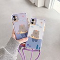 Case For iPhone 11 Transparent Pattern Back Cover Animal Cartoon Silicone Case For iPhone 11 Pro Max / SE2020 / XS Max / XR XS 7 / 8 7 / 8 plus
