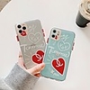 Case For iPhone 11 Transparent Pattern Back Cover Word Phrase Heart Silicone Case For iPhone 11 Pro Max / SE2020 / XS Max / XR XS 7 / 8 7 / 8 plus