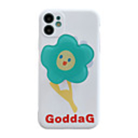 Case For iPhone 11 with Stand IMD Pattern Back Cover Cartoon Flower TPU Case For iPhone 11 Pro Max / SE2020 / XS Max / XR XS 7 / 8 7 / 8 plus