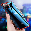 Case For iPhone 11/11Pro/11ProMax/X/XS/XR/XSmax/8P/8/7P/7/6P/6 Plating / Ultra-thin / Transparent Back Cover Solid Colored TPU