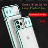 Case For iPhone 11ProMax/11Pro/11/iPhone XS Max/XR/XS/7/8Plus/SE 2020 Anti-drop/Shockproof/With Mirror/Flip Cover Mobile Phone Lens Slide Cover 360 All-inclusive Transparent Tempered Glass/Metal