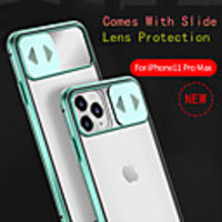 Case For iPhone 11ProMax/11Pro/11/iPhone XS Max/XR/XS/7/8Plus/SE 2020 Anti-drop/Shockproof/With Mirror/Flip Cover Mobile Phone Lens Slide Cover 360 All-inclusive Transparent Tempered Glass/Metal