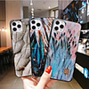 Case For iPhone 11ProMax/11Pro/11/iPhoneXS Max/XR/XS/7/8Plus/SE 2020/6P Shockproof Dustproof Back Cover Geometric Pattern Color Gradient TPU