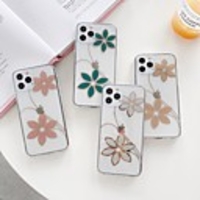 Case For iPhone 12 / 11 Pro Max / SE2020/ XS Max / XR XS 7/8 7/8 plus Pattern Back Cover Flower TPU
