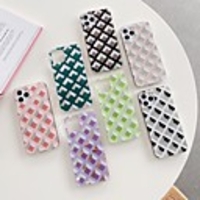 Case For iPhone 12 / 11 Pro Max / SE2020/ XS Max / XR XS 7/8 7/8 plus Pattern Back Cover Geometric Pattern TPU