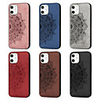 Case For iPhone 12 / 11 Pro Max / SE2020/ XS Max / XR XS 7/8 7/8 plus Pattern Back Cover Solid Colored Flower PU Leather TPU