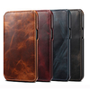 Case For iPhone 12 / iPhone 12 Pro Max / iPhone 12 Pro / iPhone 11 / iPhone 11 Pro Max / iPhone XS Max Card Holder Shockproof Flip Full Body Cases Solid Colored Genuine Leather miniinthebox
