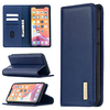 Case for iPhone 12 11 X Xr Xs 7 8 Plus Genuine Leather Case Folio Wallet Magnetic Protective Phone Case Shock Absorbing Card Holder Kickstand Mobile Phone Case for iPhone 11 Pro Max miniinthebox