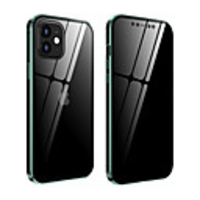 Case For iPhone 12 iPhone 12 Pro Max iPhone 12 Pro iPhone 12 mini Shockproof Back Cover Solid Colored Tempered Glass Metal