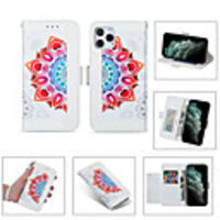 Case For iPhone 12 Mini Card Holder / Shockproof / Magnetic Full Body Cases Flower PU Leather For 12 Pro Max / 11 Pro / X / XS / XR / XS Max/ 6 7 8 Plus / SE 2020