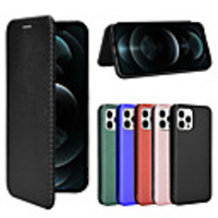 Case For iPhone 12 Mini Card Holder / Shockproof / Magnetic Full Body Cases Lines / Waves / Solid Colored TPU / PC For iPhone 12 Pro Max / iPhone 12 Pro / iPhone 12