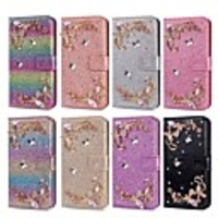 Case For iPhone 12 Pro Max iPhone 12 Mini iPhone 11 Pro Max Rhinestone Full Body Cases Glitter Shine Butterfly Flower Case For iPhone Se(2020) iPhone Xs Max Xr Xs iPhone 7 8 Plus iPhone 6s 6S Plus