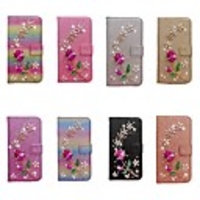 Case For iPhone 12 Pro Max iPhone 12 Mini iPhone 11 Pro Max Rhinestone Full Body Cases Glitter Shine Flower Case For iPhone Se(2020) iPhone Xs Max Xr Xs iPhone 7 8 Plus iPhone 6s 6S Plus