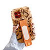 Case For iPhone 12 Shockproof Back Cover Animal / Plush TPU / Cotton Fabric For iPhone 12 Pro Max