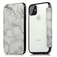 Case For iphone 6 6plus 7 8 plus x xs max 11 pro max Card Holder Shockproof Flip Full Body Cases Solid Colored PU Leather TPU