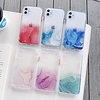 Case For iPhone 6 7 8 6plus 7plus 8plus XR XS XSMAX X SE 11 13 ProMax Transparent Back Cover Marble TPU miniinthebox