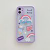 Case For iPhone 7 7Plus iPhone 8 8Plus iPhone X iPhone XS XR XS max iPhone 11 11 Pro 11 Pro Max SE Pattern Back Cover Word Phrase Rainbow TPU