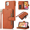 Case For iPhone 7 8 7 Plus 8 Plus X XS XR XS Max SE 11 11 Pro 11 Pro Max 12 Card Holder Flip Magnetic Full Body Cases Solid Colored PU Leather