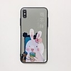 Case For iPhone 7 8 7 Plus 8 Plus X XS XR XS Max SE 11 11 Pro 11 Pro Max Mirror Pattern Back Cover Cartoon TPU PC