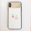 Case For iPhone 7 8 7 Plus 8 Plus X XS XR XS Max SE 11 11 Pro 11 Pro Max Mirror Pattern Back Cover Food Heart TPU PC