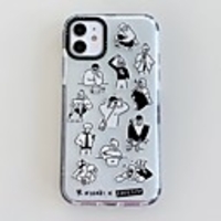 Case For iPhone 7 8 7 Plus 8 Plus X XS XR XS Max SE 11 11 Pro 11 Pro Max Pattern Back Cover Cartoon TPU
