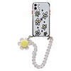Case For iPhone 7 8 7plus 8plus X XR XS XSMax SE(2020) iPhone 11 11Pro 11ProMax Shockproof Pattern Back Cover Flower TPU chain