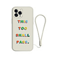 Case For iPhone 7 8 7plus 8plus X XR XS XSMax SE(2020) iPhone 11 11Pro 11ProMax Shockproof Pattern Back Cover Word Phrase TPU