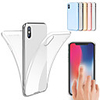 Case For iPhone XS Max XS 360 Full Body TPU Case For iPhone XR 8 Plus 8 7 Plus 7 6 Plus 6