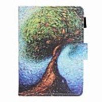 Case For KOBO kobo clara HD Card Holder / Shockproof / Pattern Full Body Cases Tree Hard PU Leather