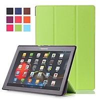 Case For Lenovo Lenovo Tab 2 A10-70 / Lenovo Tab 2 X30F / M / Lenovo Tab 2 A10-30F / L (TB2-X30) with Stand / Magnetic Full Body Cases Solid Colored Hard PU Leather