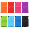 Case For Lenovo Lenovo Tab 4 8 Plus / Lenovo Tab 4 8 / Lenovo Tab 4 10 Plus Shockproof / with Stand Back Cover Solid Colored Soft Silicone