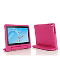 Case For Lenovo Lenovo Tab E10 TB-X104F / Lenovo Tab P10 TB-X705F / L / Lenovo M10 TB-X605F TB-X505F Shockproof / with Stand / Child Safe Back Cover Solid Colored Silica Gel