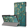 Case For Lenovo Lenovo Tab4 10(TB-X304F N) Shockproof Flip Full Body Cases Flower PU Leather PC