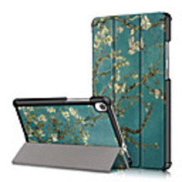 Case For Lenovo Lenovo Tab4 10(TB-X304F N) Shockproof Flip Full Body Cases Flower PU Leather PC