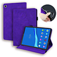 Case For Lenovo Tab M8 HD TB-8505F X Tab M8 FHD TB-8705F N Card Holder Flip Full Body Cases Solid Colored PU Leather