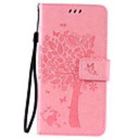 Case For LGG3 Mini / LGK8 / LGLG V10 Wallet / Card Holder / with Stand Full Body Cases Tree Hard PU Leather / LGG4 / LGK10