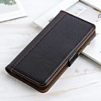 Case For LGK51 Stylo 6 K61 Wallet Card Holder with Stand Solid Colored Genuine Leather Case For LGK41S K51S V60 ThinQ 5G G9 G8X ThinQ Q70 K50S K40S K30 K20(2019) W30 W10 Stylo 5 Q60 K50