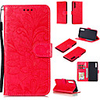 Case For LGK61 / G9 / Stylo 6 / K51S / K50 / K41S Card Holder Flip Magnetic Full Body Cases Solid Colored Flower PU Leather